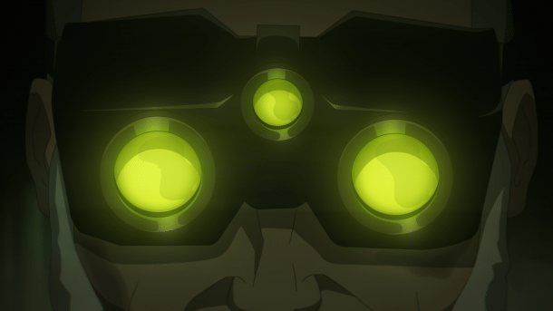 Nachtsichtgerät aus Zeichentrick-Serie "Splinter Cell Deathwatch"