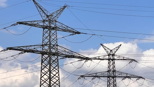 Electricity pylons in Bremen