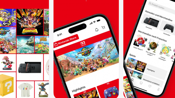 Nintendo-App, hier auf dem iPhone