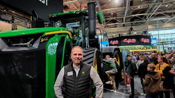 Stand von John Deere auf derf Agritechnica