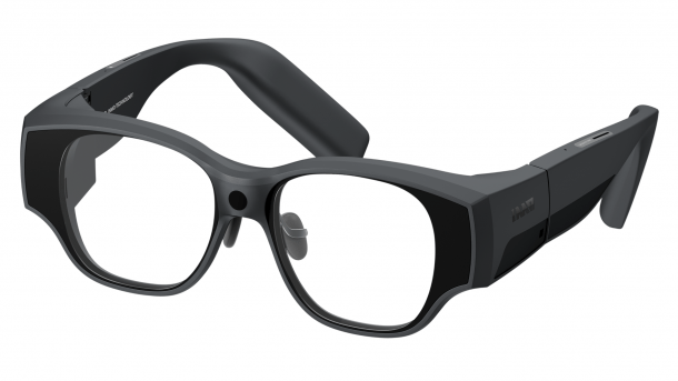 Frontaler Blick auf die Smartglasses Inmo Air 3