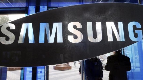Samsung-Schriftzug auf Firmenzentrale