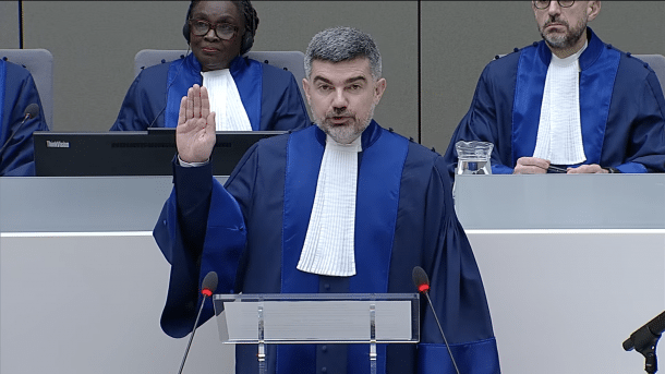 ICC judge Nicolas Guillou