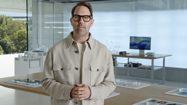 Apple's Interface Design Chief Alan Dye introducing Liquid Glass.