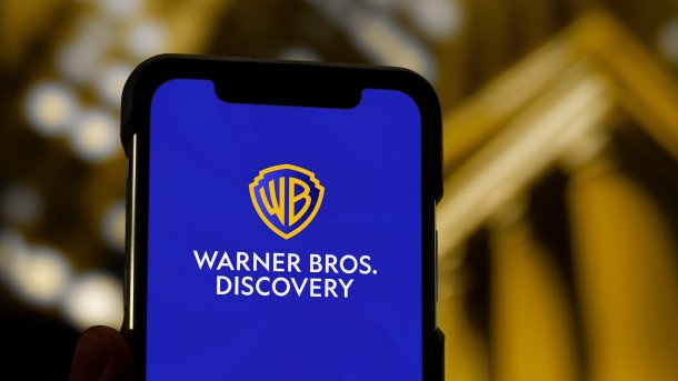 Logo von Warner BRos. auf Handy
