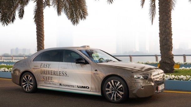 S-Klasse von Mercedes-Benz als Robotaxi