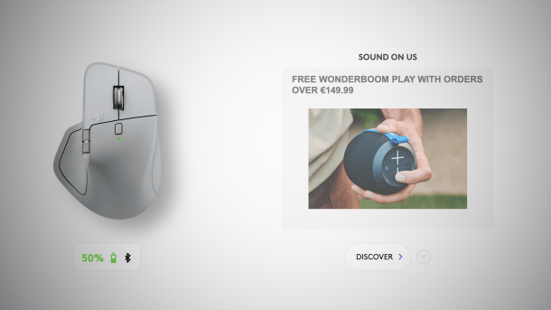 Logitech app on Mac