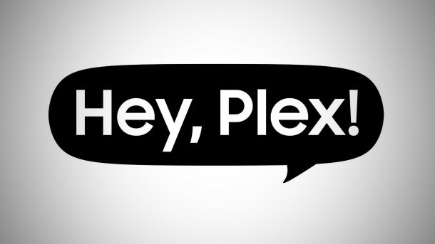 Schriftzug: Hey Plex