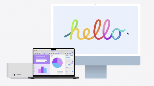 Einige Macs von Apple