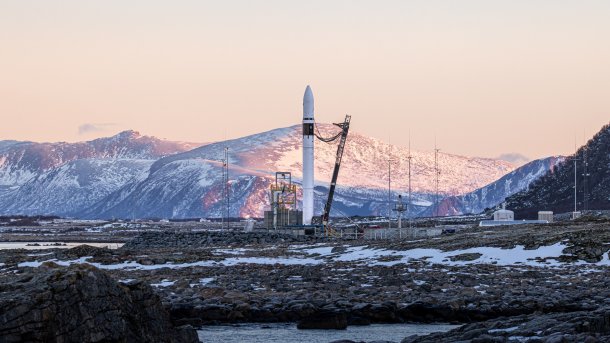 Rakete Spectrum von Isar Aerospace auf der Startrampe
