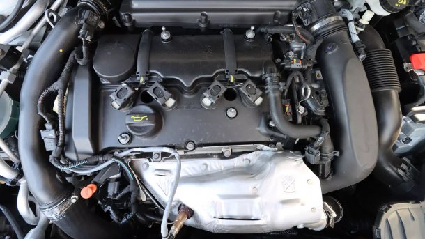 Motor eines Opel Astra GSe