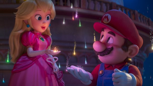 Scene from Super Mario Galaxy Film