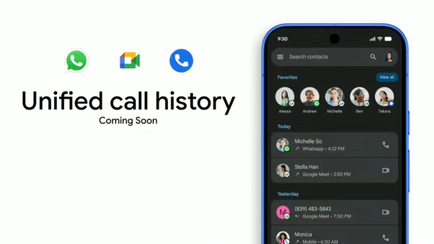 Screenshot Android Unified Call Log