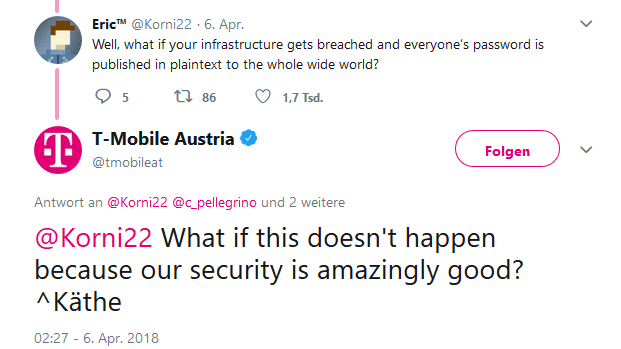 T-Mobile Austria will nach Twitter-Shitstorm an der IT-Sicherheit nachbessern