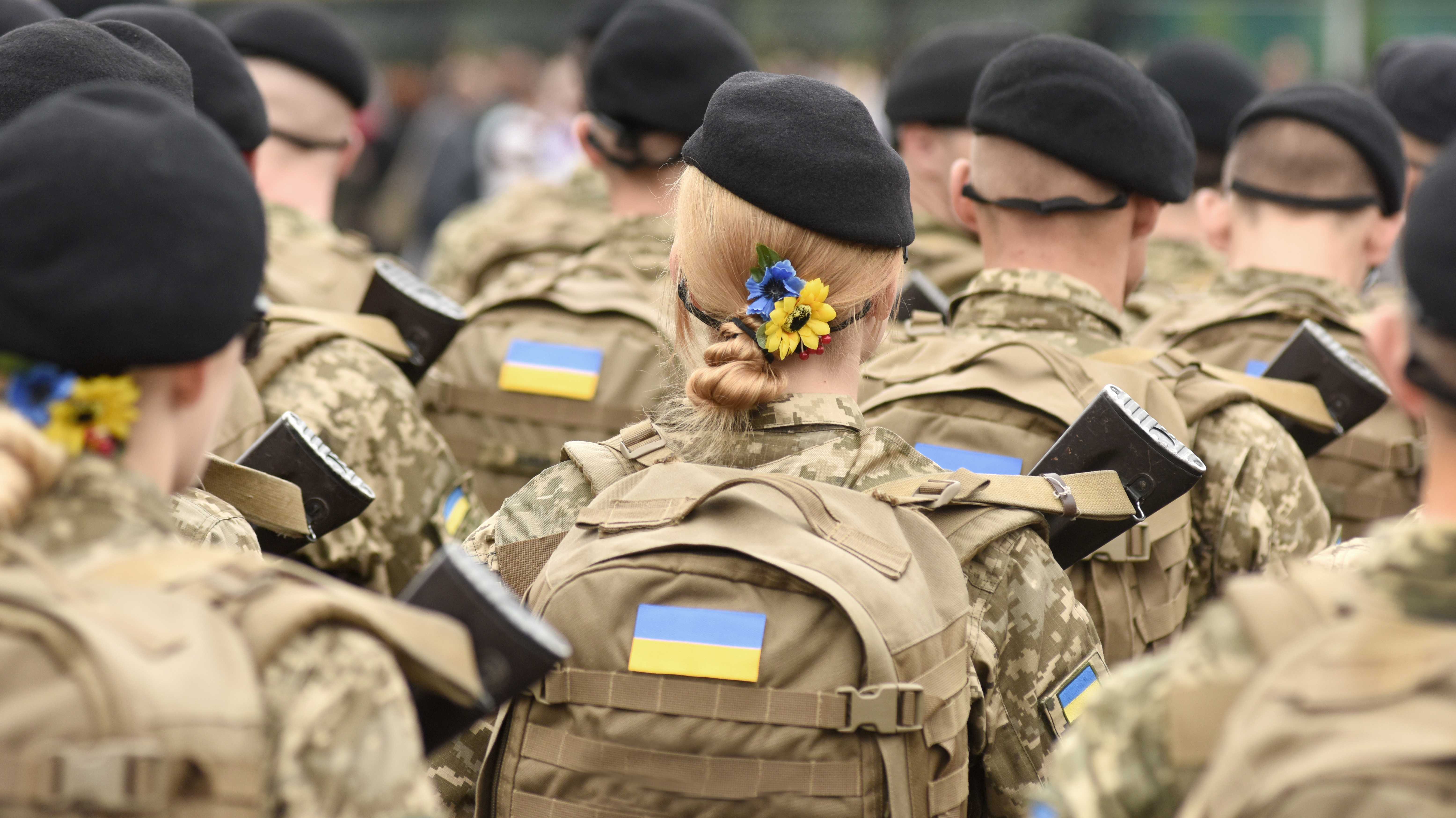 Ukrainische Soldatinnen