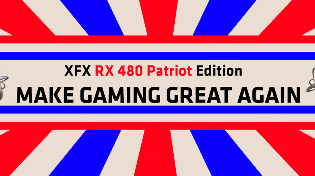 Make Gaming Great Again: Patriotische Trump-Grafikkarten von XFX
