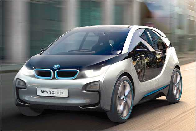 BMW i3 Concept: Kompaktes City-Fahrzeug mit Elektroantrieb