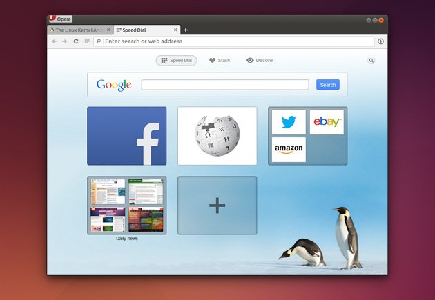 Opera für Linux