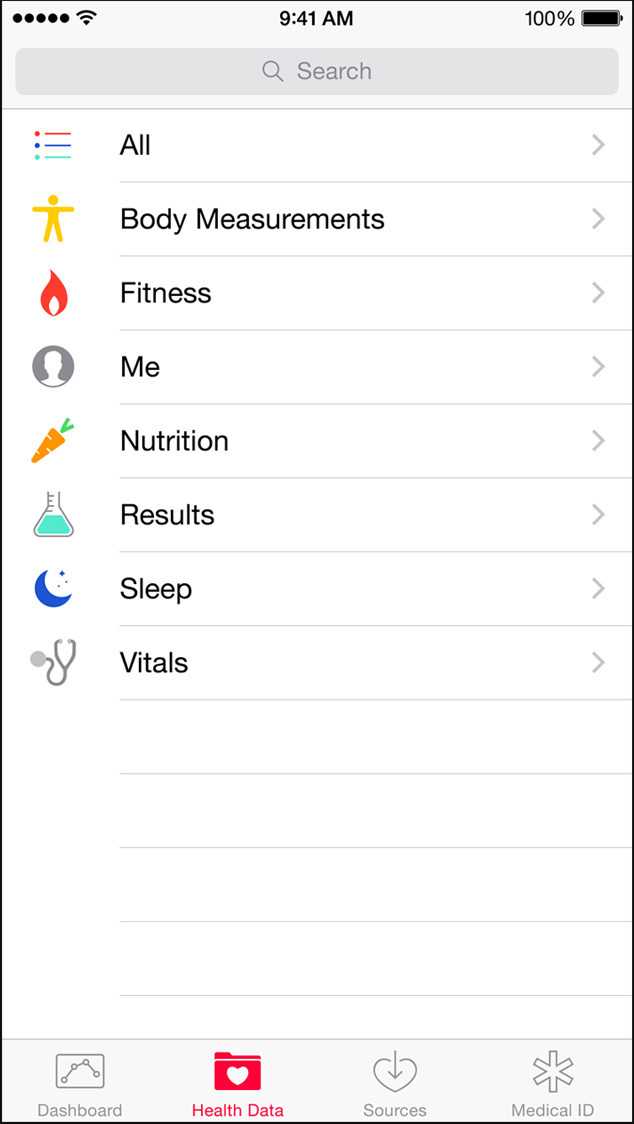 Da fehlt doch was: Apples Health-App in iOS 8.