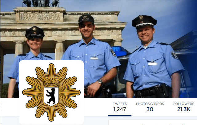 Polizei Berlin/Twitter