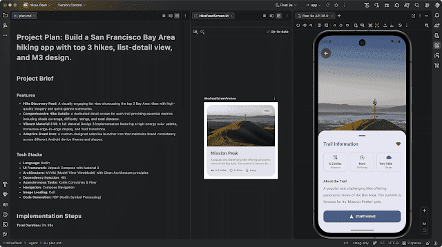 Per Prompt zur App: Google demonstriert den KI-gestützten „New Project“-Flow.
