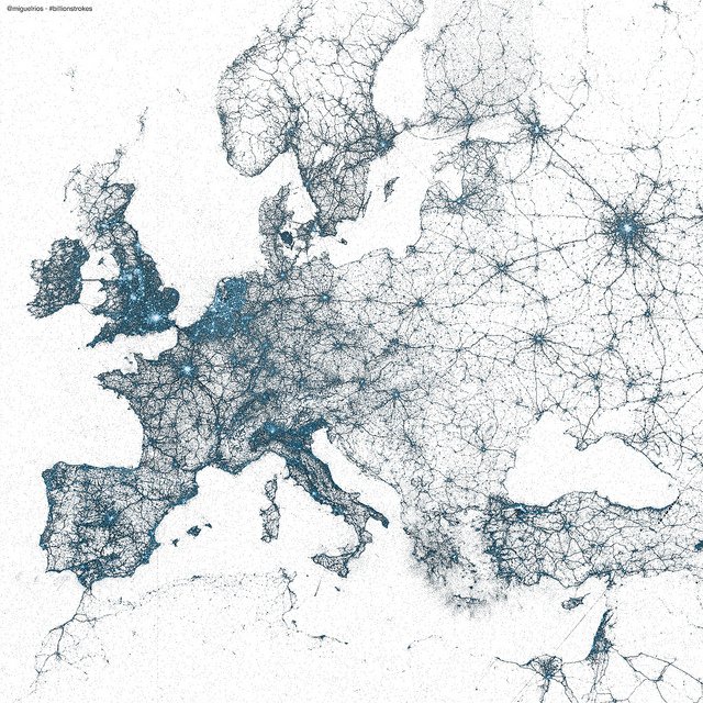 Tweets in Europa