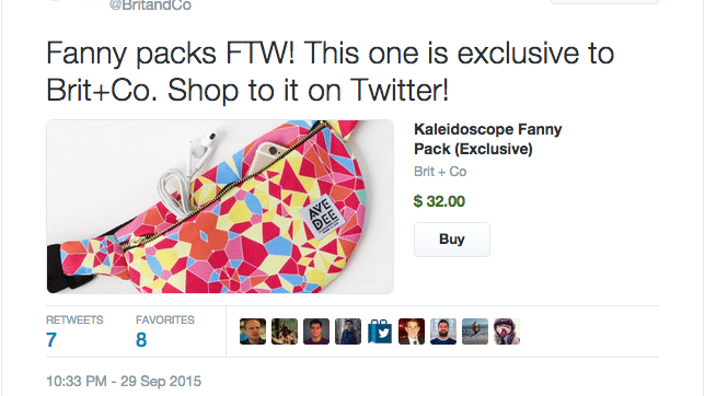 Kaufen-Button Twitter