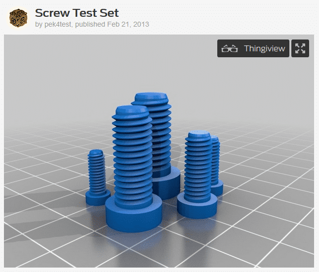 3D-Rendering Thingiverse