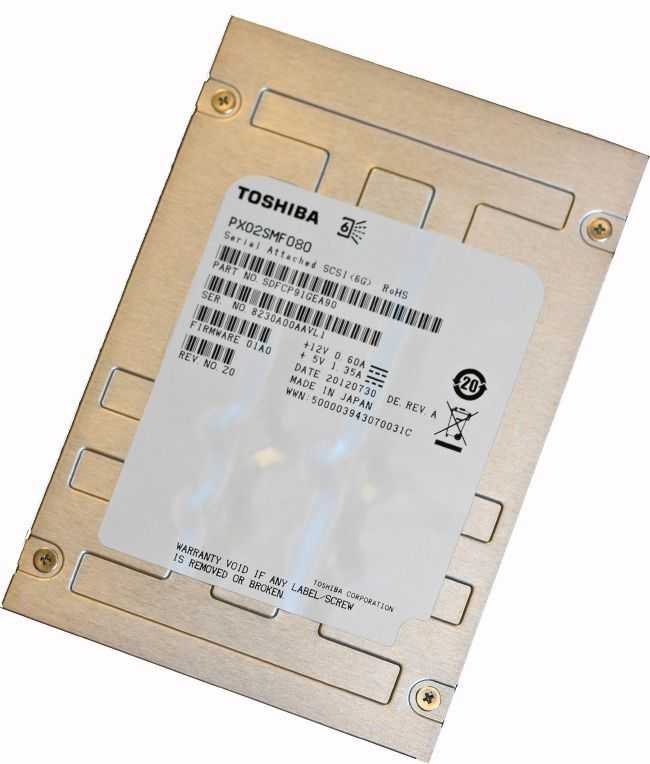 PX02M: Die erste SAS-12G-SSD von Toshiba