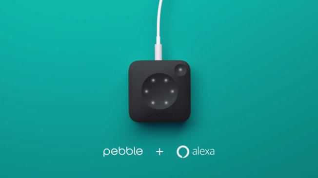 Android-Wearable Pebble Core integriert Amazons Alexa