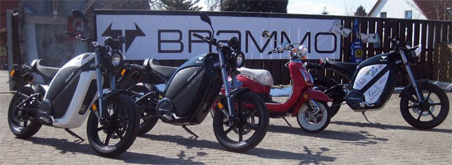 E-Bikes von Brammo, wie man sie für Harz-Touren mieten kann
