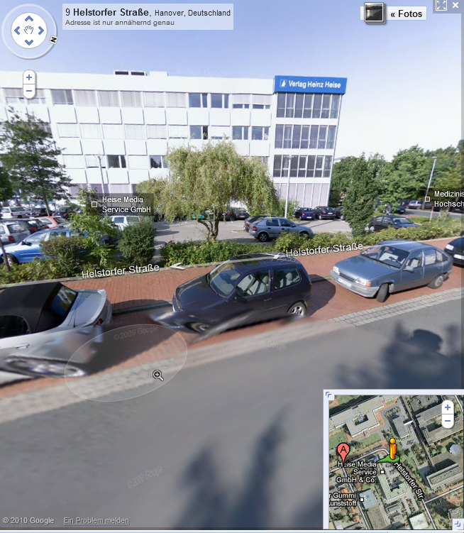 Heise-Verlag in Street View