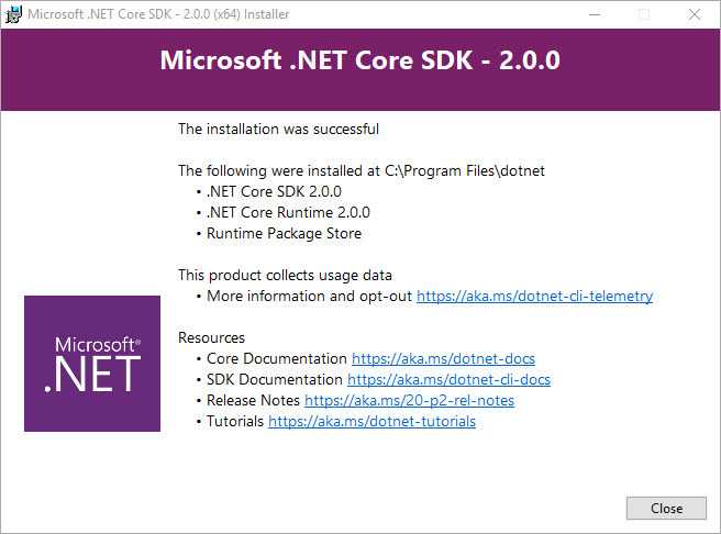 .NET Core 2.0 mit Visual Studio 2017 nutzen