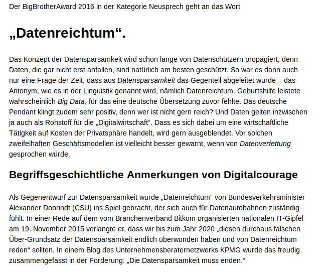 Was war. Was wird. Sag beim Abschied leise Servus.