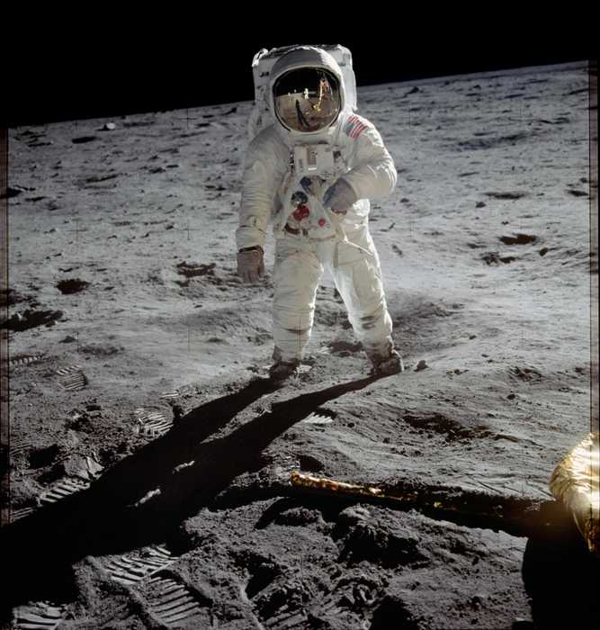 Buzz Aldrin, der zweite Mensch auf dem Mond
