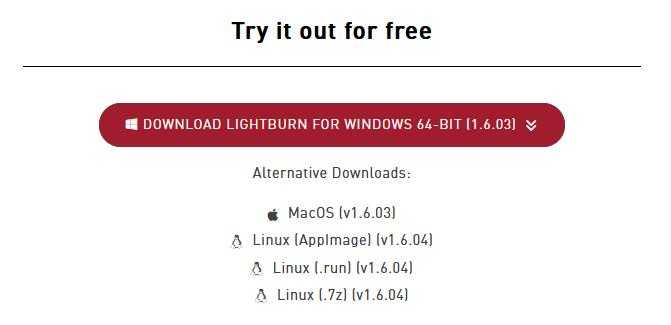 Lightburn Trial Download