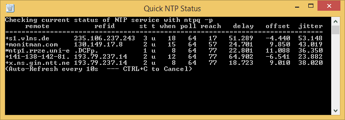 Für eine exakte Systemzeit muss unter Windows ein NTP-Client nachinstalliert werden. Der kümmert sich dann auch um die Verarbeitung von Schaltsekunden. Der integrierte NTP-Dienst kann das nicht.