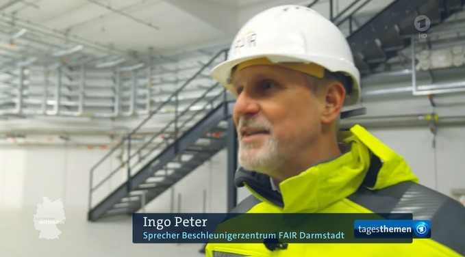 dr  Ingo Peter, spokesman for GSI/ FAIR Darmstadt