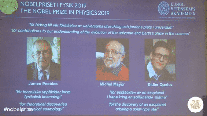 Physik-Nobelpreis für Kosmologen und Astronomen