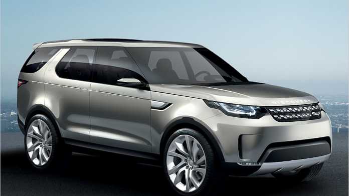 Die Studie Land Rover Discovery Vision Concept bietet einen Ausblick auf den neuen Discovery.