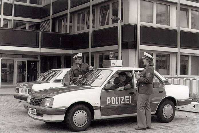 Ein Ascona mit 1,8-Liter-Motor für die Polizei war 1984 der erste Opel mit Kat