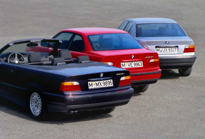BMW E36 Cabrio, Coupé, Limousine