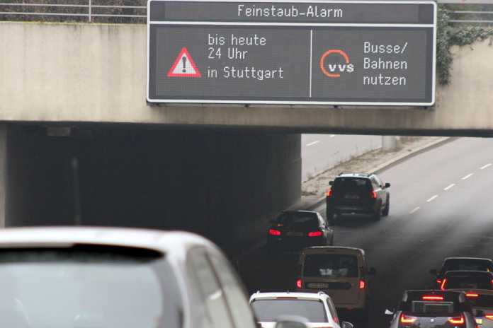Stuttgarts EU-Feinstaubkontingent ist ausgeschöpft 