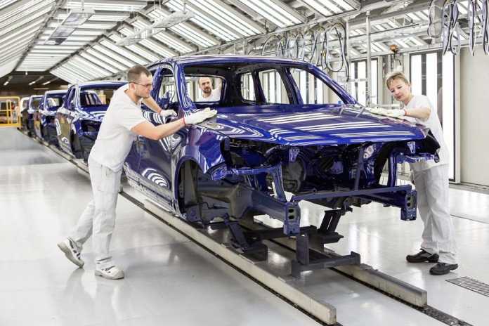 VW Touareg Produktion