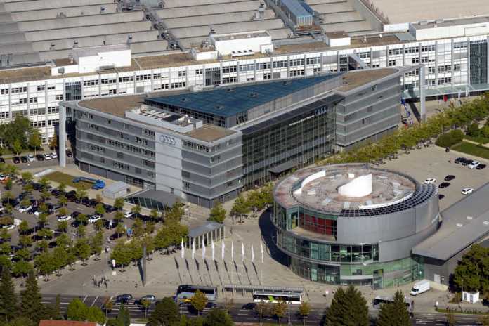 Audis Firmenzentrale in Ingolstadt