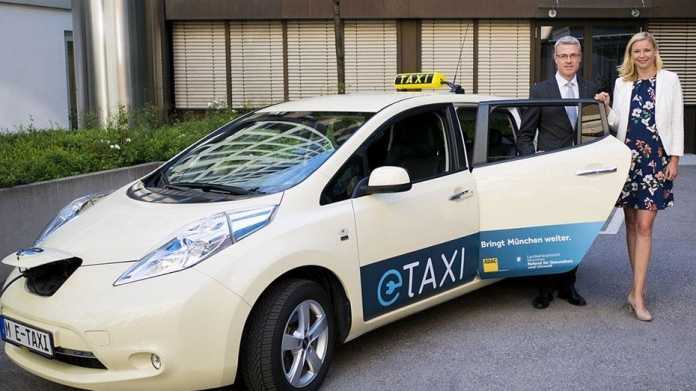 E-Taxi 2017 in München