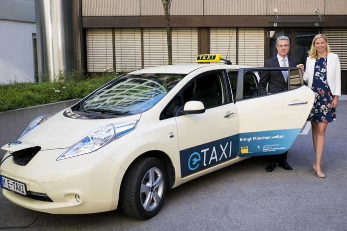 E-Taxi 2017 in München