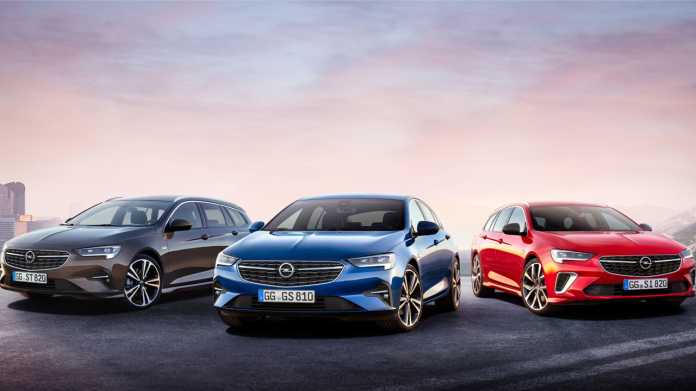 Opel stellt überarbeiteten Insignia vor