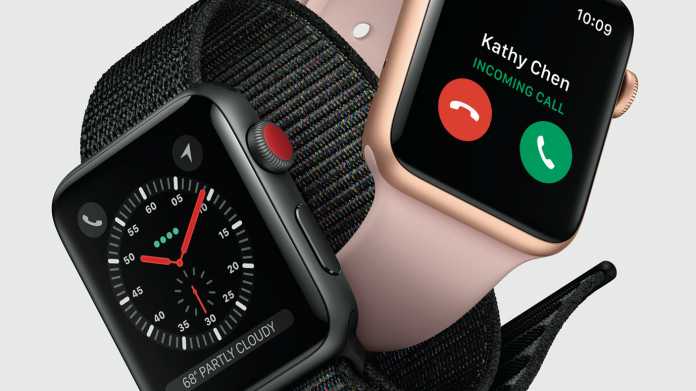 Apple Watch Series 3: Telefonieren aus dem Handgelenk
