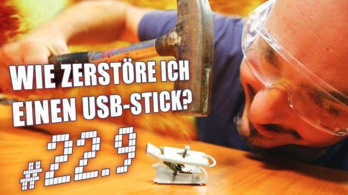 c't uplink 22.9: USB-Sticks verschlüsseln &amp; zerstören / Mobile CPUs / 3D-Scanner fürs Handy